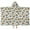 Cartoon Construction Vehicles, variant on Cartoon Tractors Barns Beige Pattern Hooded Bath Towel,50"x30" for Ages 3 To 12 Kids, Quick Dry Lightweight Soft Microfiber Hood Beach Towel Cover Up for Kids