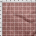 thumbnail image 4 of oneOone Polyester Spandex Red Fabric Asian Tile Diamond Sewing Craft Projects Fabric Prints By Yard 56 Inch Wide, 4 of 4
