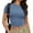 beige, variant on Womens Slim Fitted Crop Tops - Basic Crew Neck Short Sleeve Casual Tees for Going Out