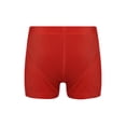 thumbnail image 2 of CHICTRY Kids Boys Girls Solid Color Swim Shorts High Elastic Waistband Quick Dry Dance Bottoms Red 14, 2 of 6