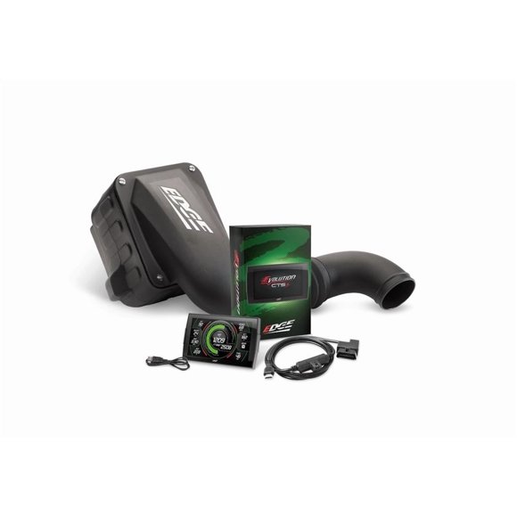 Edge Power Package Kit 19023-D3 Stage 1; With Jammer Cold Air Intake With Dry Filter/Evolution CTS3