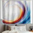 thumbnail image 2 of Orinice Swirl Design Tapestry Wall Hanging Unique Style Graphic Tapestries Home Wall Decor Art for Living Room Bedroom Apartment Farmhouse Dorm 40x30inch, 2 of 6