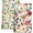 Red Flower Grass, variant on Microfiber Kitchen Towels - Set of 2 Dish Towels for Kitchen 18 x 26 Inch Home Decoration Red Flower Grass Cute Spring Hand Towels Soft & Absorbent Aesthetic Design