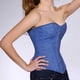 thumbnail image 4 of Vestido de novia con corsé de corte para mujer, faja moldeadora, blusa de poliéster para mujer, 4 of 5