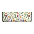 thumbnail image 2 of Dailycode Hallway Runner Rug 2x6 Non Slip Absorbent Soft Floor Mat for Home Kitchen Bedroom Entrance Vegetable Peppers Flower Pumpkin, 2 of 7