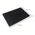 thumbnail image 2 of IBASETOY Silicone Drain Pad for Kitchen Use Black with Deep Grooves for Maximum Drainage and Airflow, 2 of 8
