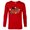 New Red, variant on Star Wars Logo Grogu Darth Vader R2-D2 C-3PO Fall Halloween - Long Sleeve T-Shirt for Men - Customized-White
