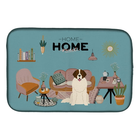 Moscow Watchdog Sweet Home Dish Drying Mat