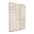 thumbnail image 4 of Stupell Industries Beige Circular Geometric Abstract Painting Gallery Wrapped Canvas Art Print Wall Art, 24 x 30, 4 of 8