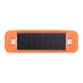 thumbnail image 3 of Mini luz LED de advertencia para coche, luz de energía Solar, lámpara de alarma simulada estroboscópica inalámbrica, color naranja, 3 of 5