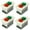 Quantity:4 packs, variant on Start Stop Push Button Switch 380V 3 Phase 5A Waterproof Flush Mount Switch for Bench Grinder & Industrial Equipment