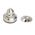 thumbnail image 3 of Protector de suelo con punta de altavoz de acero inoxidable, alfombrillas para zapatos mecanizadas CNC, pies de aislamiento a prueba de golpes para Hugo Pico de altavoces, 3 of 10