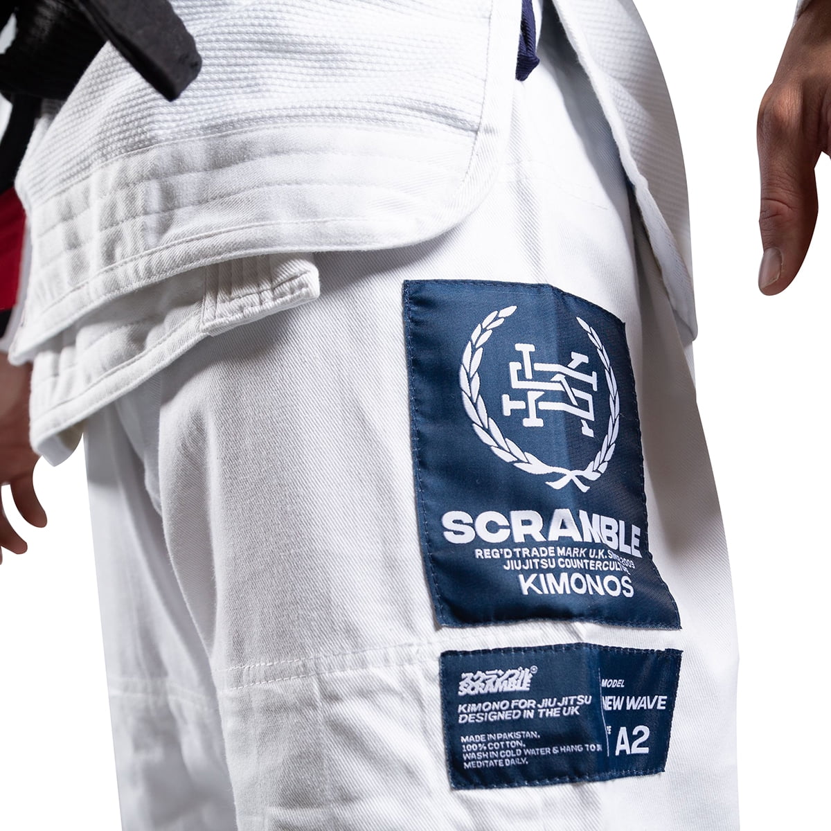 Scramble New Wave Brazilian Jiu-Jitsu Gi White