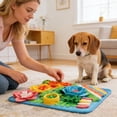 thumbnail image 4 of Klonfd Interactive Snuffle Mat For And Cats Mental Stimulation Enrichment Feeder Puzzle Slow Eating Game, 4 of 6