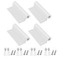 thumbnail image 1 of Bisagra WFCYX 2579475 para puerta mosquitera inferior, 4 piezas, blanca, 1 of 7