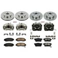 thumbnail image 2 of PowerStop Front and Rear Stock Replacement Brake Pad and Rotor Kit with Calipers Fits: HONDA Select Models KCOE2557, 2 of 5