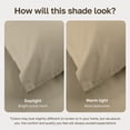 thumbnail image 6 of California Design Den 100% Organic Cotton, Twin Extra Long Fitted Sheet Only - Soft, Crisp Sheets with Deep Pockets for a Snug-Fit - Warm Taupe, 6 of 9