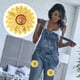 thumbnail image 2 of 12 parches bordados de girasol para ropa, pegatinas y accesorios., 2 of 7