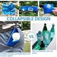 thumbnail image 4 of Bolsa de contenedor de agua plegable, 4 Uds., 10L/(2,6 galones), jarra de almacenamiento de plástico de grado alimenticio portátil congelable sin fugas para acampar, 4 of 5