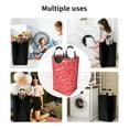 thumbnail image 6 of KLL Beef2 Laundry Hamper,Large Canvas Fabric Lightweight Storage Basket Toy Organizer Dirty Clothes Collapsible Waterproof, 6 of 6