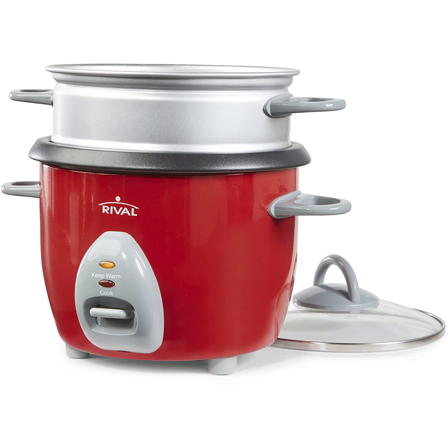 Rival RC61 Rice Cooker 6 Cup Red