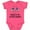 Vintage Hot Pink, variant on Inktastic Military Proud of Veteran Grandpa Boys or Girls Baby Bodysuit