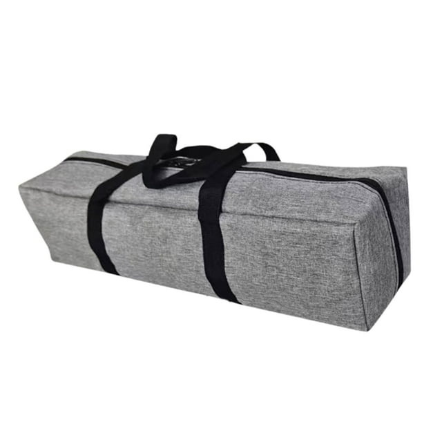 Bolsa de almacenamiento para equipo de campamento con cremallera, resistente, de gran capacidad, para carpas de lona, bolsa de transporte para M