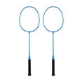 thumbnail image 1 of jinwen Badminton Rackets 2Pcs Badminton Equipment for Beach Indoor Outdoor Backyard Blue, 1 of 7