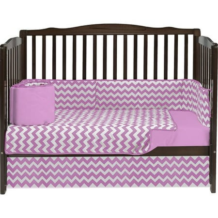 Baby Doll Bedding - Baby Doll Bedding Chevron 4 Piece Crib Bedding Set