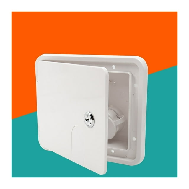 RV Square Water Inlet Filling Port With Pressure Filling Port Filling Port Hatch Water Box ,RV Tool