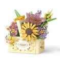 thumbnail image 1 of MesaSe Ensemble de Blocs de Construction Mini Fleur Compatible avec - Enfant Adultes - Multicolore, 1 of 6