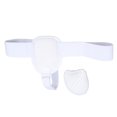 thumbnail image 2 of Cinturón para hernia, fijación médica de descompresión de un solo lado, braguero de soporte para hernia unisex ajustable para adultos y niños, color blanco YUNYI BRAND  Deportes, 2 of 8