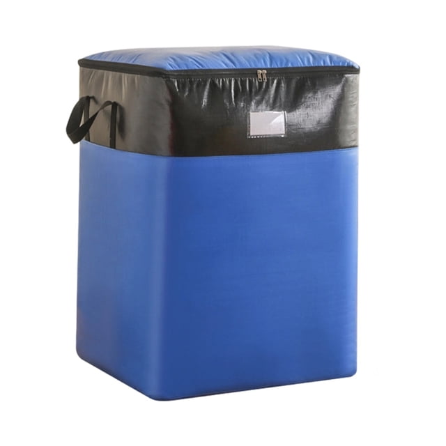 TACILIP Organisateurs et Rangement de Garde-Robe, Grand Sac de Rangement pour Déménagement, Robuste, Imperméable, Fourre-Tout d'Emballage avec Fermeture Éclair, Poignées Renforcées, Matériau Épais pour Vêtements, Literie, Voyage, Cadeaux pour Femmes