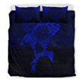 thumbnail image 2 of Juego de Cama Vikingo Raven Vegvisir Tattoo Versión Azul Juego de Cama RLT12, 2 of 5