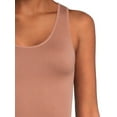 thumbnail image 5 of Real Comfort Women's Lucy Seamless Basic Shaping Tank Top, 2-Pack, 5 of 5