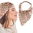 thumbnail image 1 of WIFKLSIIPG 1 PCS Foulard pour Cheveux Bandanas Bandeaux avec Attaches pour Cheveux Foulard Imprimé Boho, 1 of 3