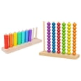 thumbnail image 4 of Xuanheng 2Pcs Wooden Color Sorting Stacking Toys Children Sensory Toy Educational Toy Style A, 4 of 8