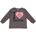 thumbnail image 3 of Inktastic I Love Smores Girls Long Sleeve Toddler T-Shirt, 3 of 5