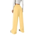 thumbnail image 5 of Mercatoo Heart Print Sweatpants for Girls Baggy Athletic Pants Wide Leg 𝗬2K 𝗗rawstring Elastic Waist Joggers with Pocket, 5 of 7