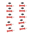 thumbnail image 1 of Poignée de Clôture Électrique, Poignée de Clôture en Plastique avec 10 Isolants 10 Pcs pour Extérieur pour Professionnel, 1 of 8
