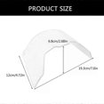 thumbnail image 4 of Impact Resistant Football Helmets Visors Wide View Helmets Eye Shield Clear View Eye Protective Football Helmets Visors, 4 of 5