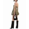 thumbnail image 2 of Extro&Vert womens  Happer Mini Dress, 8, Tan, 2 of 3