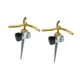 thumbnail image 4 of 2 aspersores metálicos de 3 brazos con rotación de 360 ​​grados, aspersor automático para césped, ideal para jardinería en áreas extensas., 4 of 8