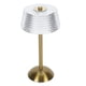 thumbnail image 5 of Lámpara de Mesa de Cristal incomprable, 3 lámparas de mesa de diamante versátiles de diamantes recargables de operación de batería de 3 colores, 5 of 7