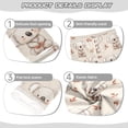thumbnail image 5 of Koalas Bear Printed Leggings Yoga Pants for in 4t to 10t, 5 of 7