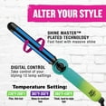 thumbnail image 4 of Bed Head Twirl Junkie Shine Master 1" Digital Curling Wand, Ambre, 4 of 5