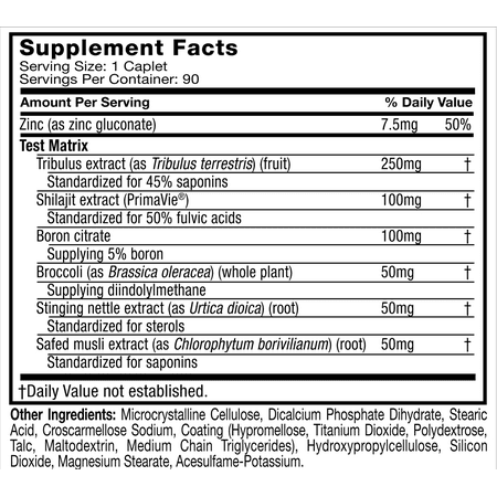Test HD Hardcore Testosterone Booster for Men, Dual-Action Muscle Building and Thermogenic Formula, 90 Capsules