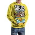 thumbnail image 6 of Scooby Doo Adult Sweater Pullover Hoodie 3D Printed Loose Hooded Long Sleeved Jackets Tops, 6 of 8