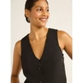 thumbnail image 4 of Scoop Women's Ultimate Crepe Tailored Vest, Sizes XS-XXL, 4 of 5