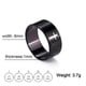 thumbnail image 1 of Anillos de pareja de acero inoxidable COOLTIME, anillo de compromiso con cruz sobrenatural de Color plateado para hombre y mujer, regalo de boda, joyería de moda Tan Jianjun  unisex, 1 of 2
